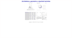 Desktop Screenshot of geometrie.foretnik.net