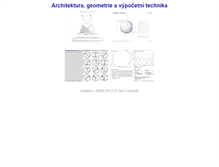 Tablet Screenshot of geometrie.foretnik.net